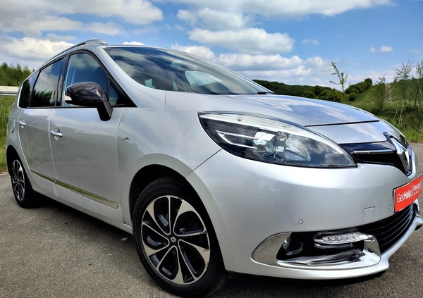 Renault Grand Scenic cena 33800 przebieg: 210000, rok produkcji 2015 z Siechnice małe 631